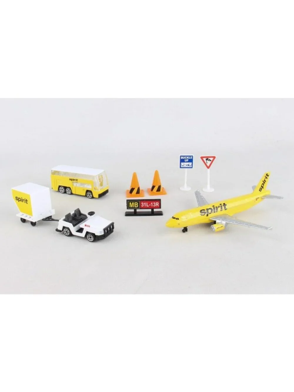 Airport Playset with Die-Cast Airplane, Cars & Transport Toys for Kids 3